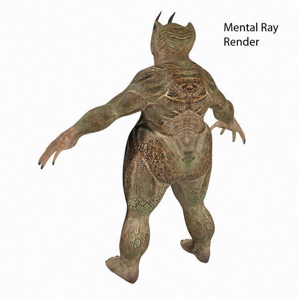 3d max creature demon - Fat Monger Demon... by andrew alonso